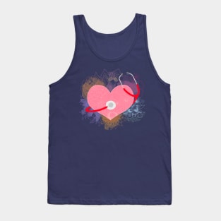 Listen to your heart Tank Top